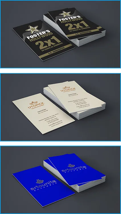 Tarjetas de visita